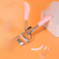 LMLTOP 不鏽鋼睫毛夾盒裝 美妝工具持久定型睫毛卷翹器 A0336