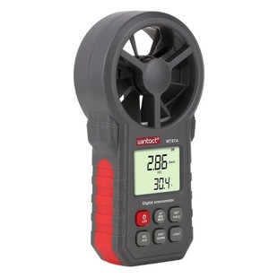 Huitianyi WT87A & B Digital Anemometer Handheld Anemometer for Measuring Wind Speed, Temperature and Air Volume LCD Backlight