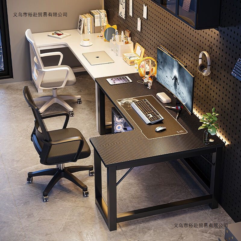 E-Sports Table, Corner Desk, Bookshelf, Integrated Student Desk, Desktop Computer Table, Corner Bedroom Home Office Desk E-Sports Table, Corner Desk, Bookshelf, Integrated Student Desk, Desktop Computer Table, Corner Bedroom Home Office Desk