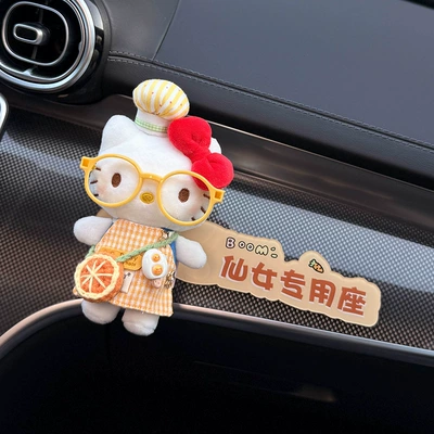Sticker for Wife, Goddess, Other Automotive Interior Supplies - orange-kt-cat-fairy-special-seat