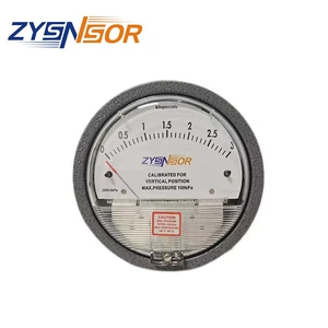 ZYSNSOR Таблица дифференциального давления указателя M2000 Series M2000 Series 0-30KPA-алюминиевый материал M2000