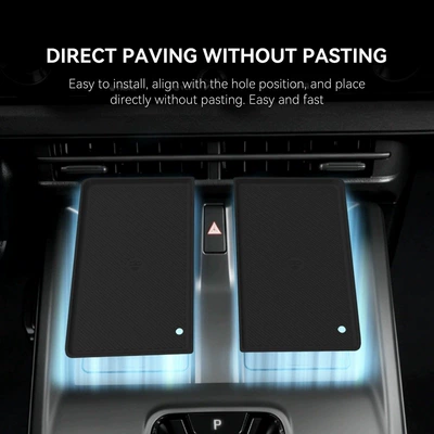 Suitable for 26 models of BZ4X, central control phone wireless charging silicone mat, car storage mat, anti-slip mat, interior accessories (Anti-slip mat)