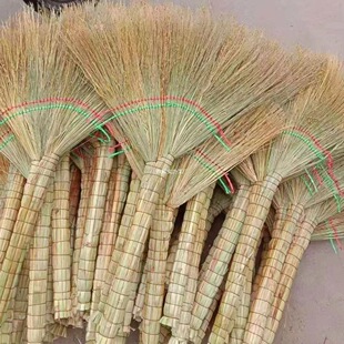 Courtyard Sorghum Property Durable Indoor Broom Handmade Household Gold Seedling Old-fashioned Thickened Sweeping Broom Broom