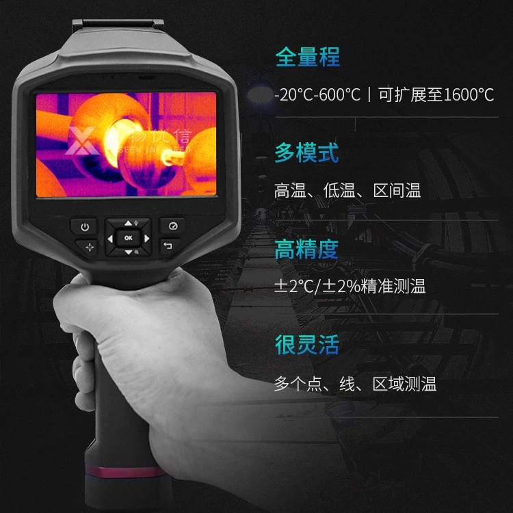Сетка Youxin Power Инспекция Ручная тепловая камера HA384 Промышленная ручная инфракрасная камера высокого разрешения