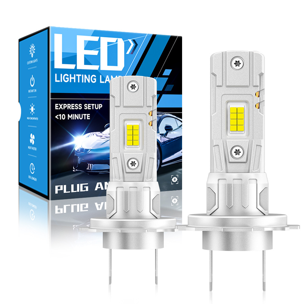 Fábrica directa 1: 1 enchufe directo 8 núcleo 35W automóvil led faro renovación actualización del faro LED image 1