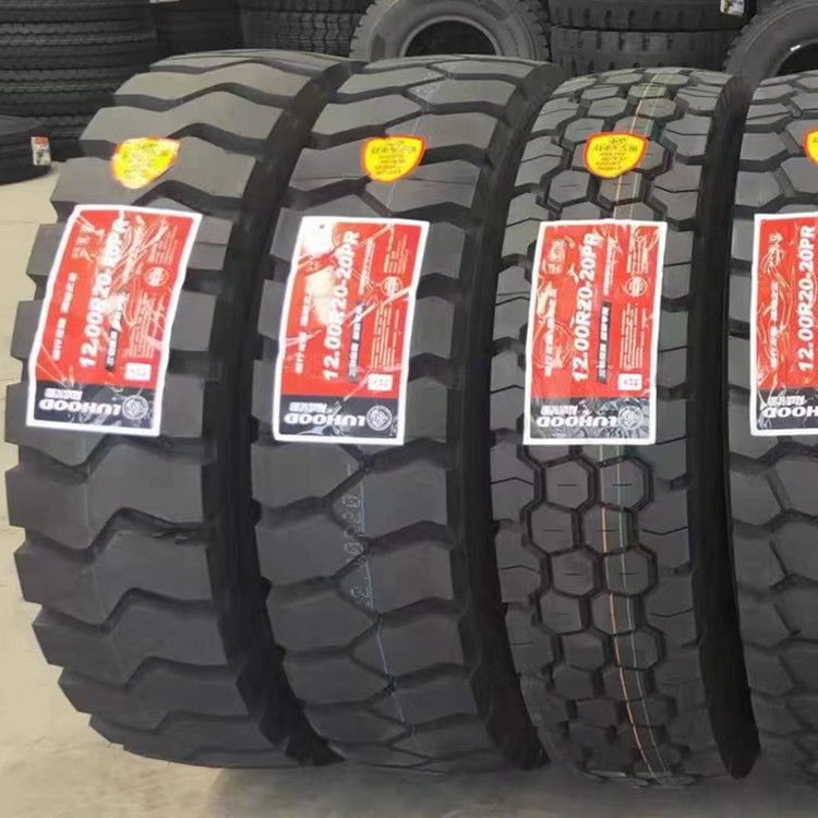 1200r20顺花纹轮胎自卸车后八轮轮胎防扎重载汽车轮胎现货1200R20