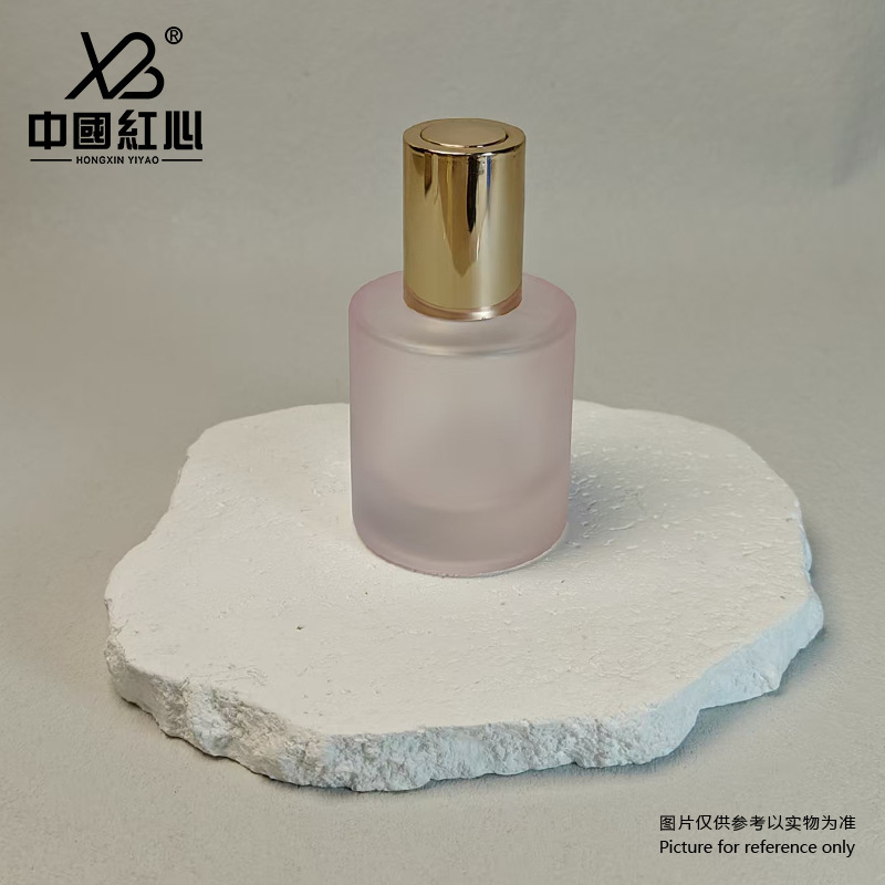 30ml厚底円筒形フラットショルダーボトル、エッセンシャルオイルスポイトボトル、香水詰め替えボトル、エッセンスサンプルボトル、越境で人気販売中|undefined