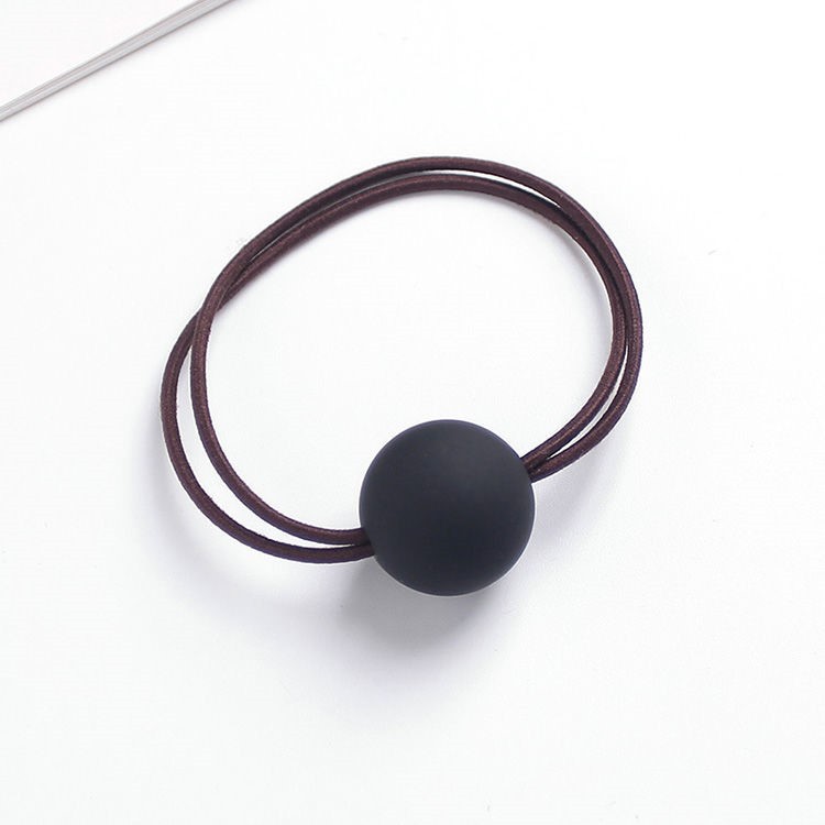 Banda de goma banda para el cabello cuerda para el cabello esmerilado corbata de bolas Corea del Sur accesorios para el cabello fresco Cola de Caballo simple serie Mori Girl