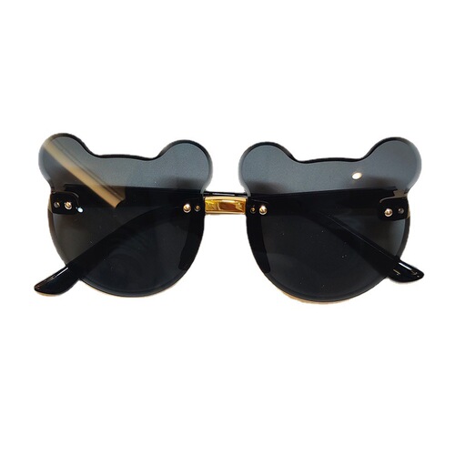 Korean Version New Children's Sunglasses with Sun Protection, Cute Decorative UV Blocking Sunglasses for Mickey Baby Boys and Girls