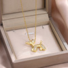 Necklace stainless steel, elite fashionable chain for key bag , wholesale, does not fade