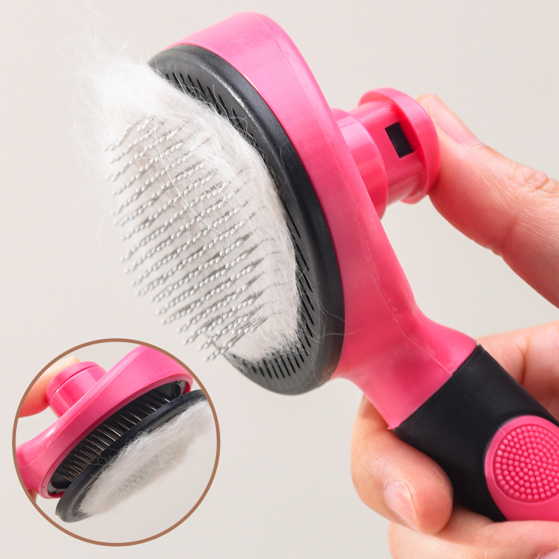 Peine para mascotas Peine de aguja para pelaje Peine para pelaje flotante