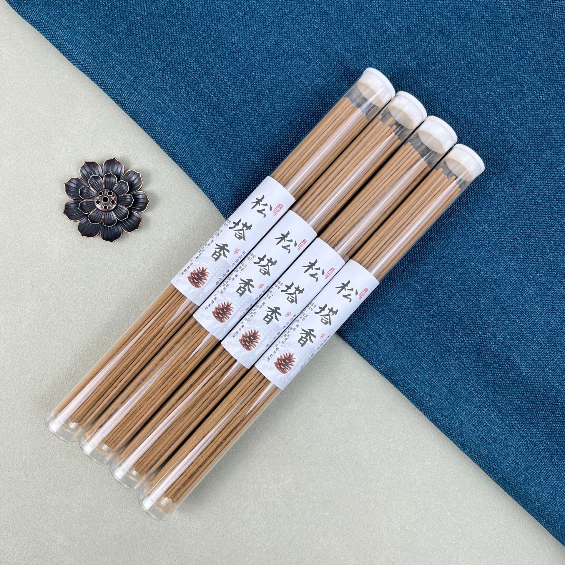 솔방울향 20g*4관+연꽃베이스*1