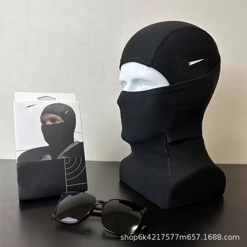 Sombrero de esquí antifrío al aire libre, sombrero de esquí antiviento transfronterizo para hombres, sombrero protector a prueba de viento y transpirable
