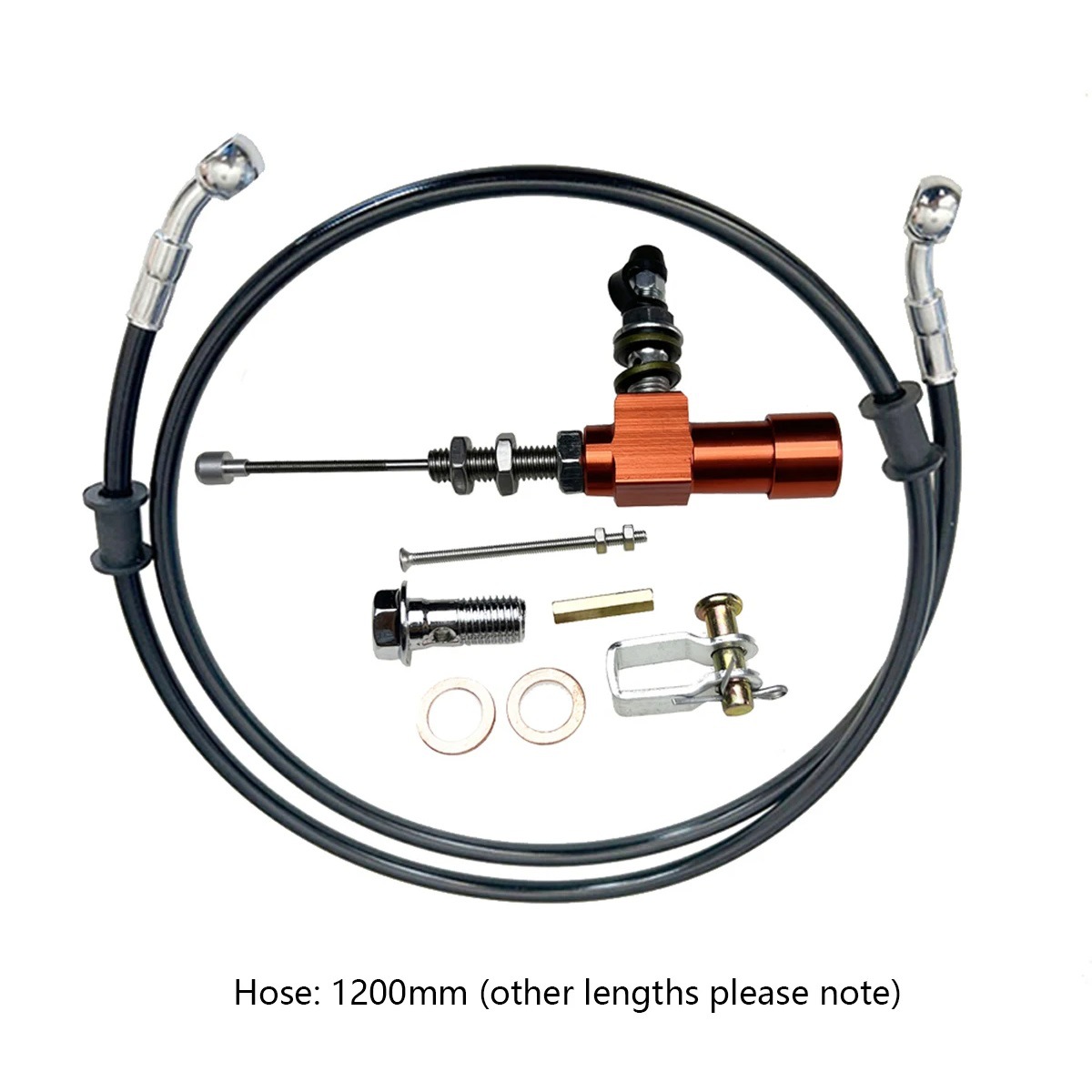 Other brake systems | Motuoche Lower Pump Street - orange-clutch-lower-pump-120-oil-pipe-bleed-screw
