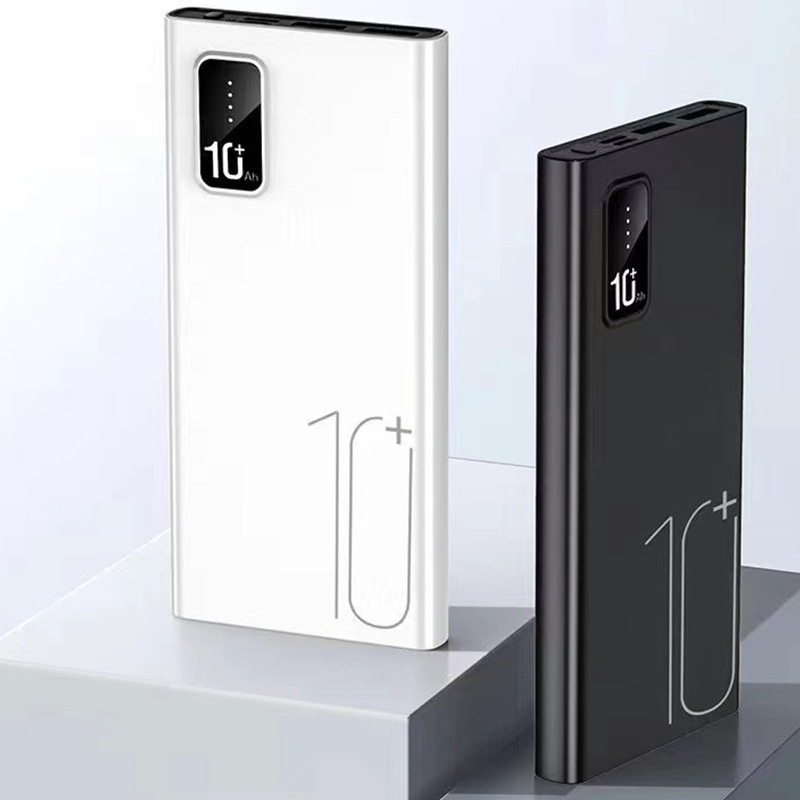 Gran capacidad LED cargar tesoro de viaje al aire libre pantalla LCD portátil compacta carga tesoro multipuerto fuente de alimentación móvil