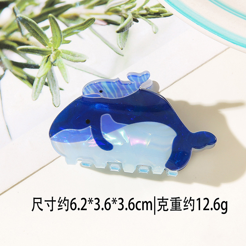 跨境个性海洋动物园抓夹企鹅鹦鹉狐狸长颈鹿螃蟹发夹鸭子海龟蜥蜴|undefined