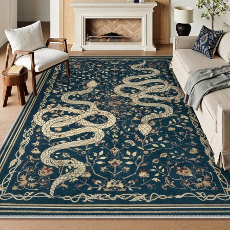 Vintage Boho Kristall Samt Teppich Für Wohnzimmer Und Schlafzimmer_voghion.com
