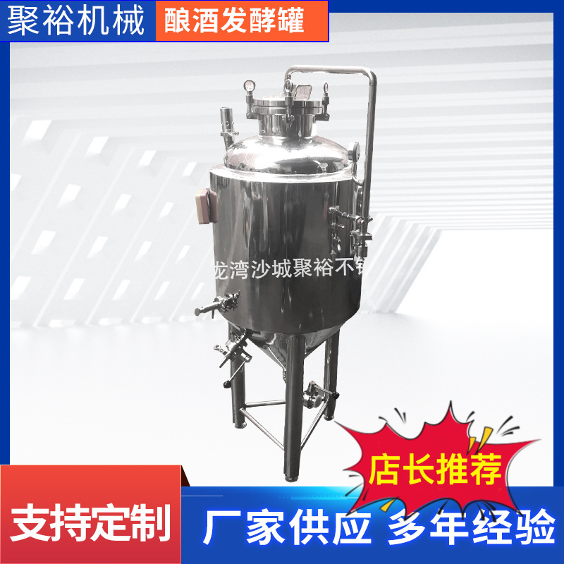 酿啤酒配套生啤果酒家庭啤酒酿酒发酵罐设备厂家货源304不锈钢