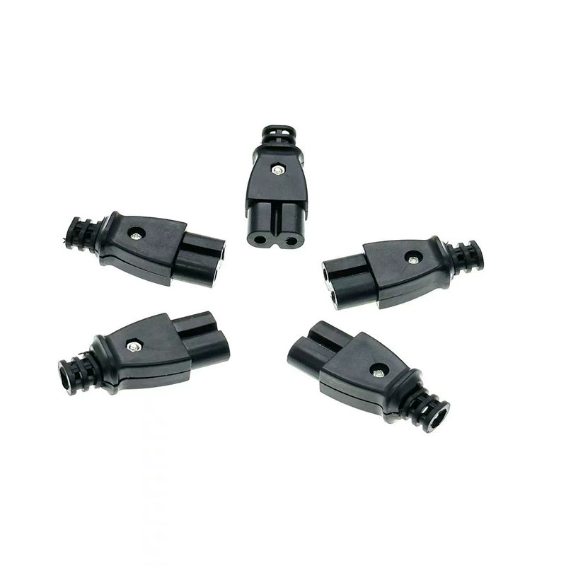 8-образная сборка Съемная проводка небольшая вилка с выключателем 8-образная розетка шнур питания 8-образный хвост небольшой бытовой прибор 8-образная вилка