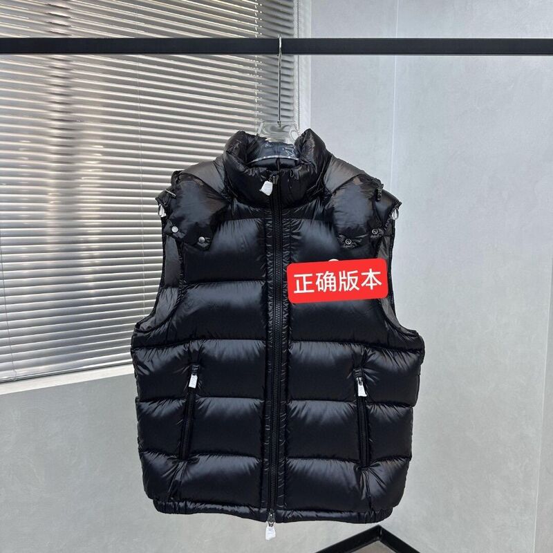 High-End Hooded down Vest for Women, Thickened with White Duck Down, Warm Winter Vest, New Fashion Casual Outerwear High-End Hooded down Vest for Women, Thickened with White Duck Down, Warm Winter Vest, New Fashion Casual Outerwear