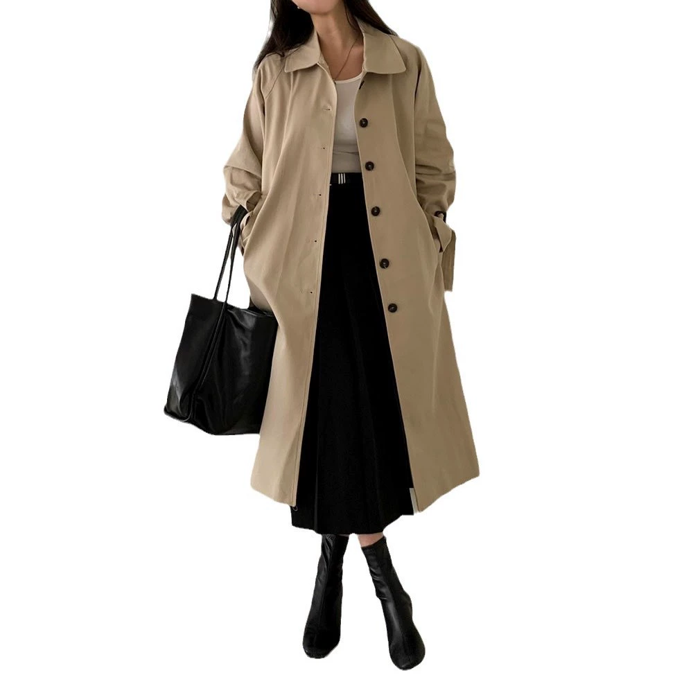Trench coat, осенний пиджак для отдыха, стиль высшего качества, британский стиль, для подростков