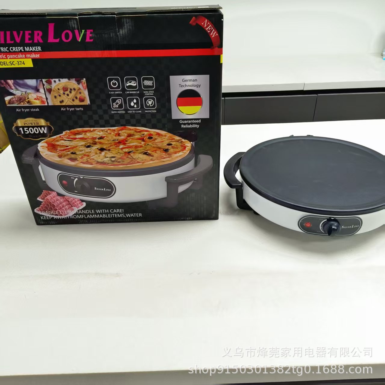 Panas de tostado grandes venta en caliente transfronteriza europea hogar pizza estándar europeo multifuncional galleta eléctrica galleta eléctrica calefacción doble cara galleta eléctrica galleta para tostar panqueques image 3