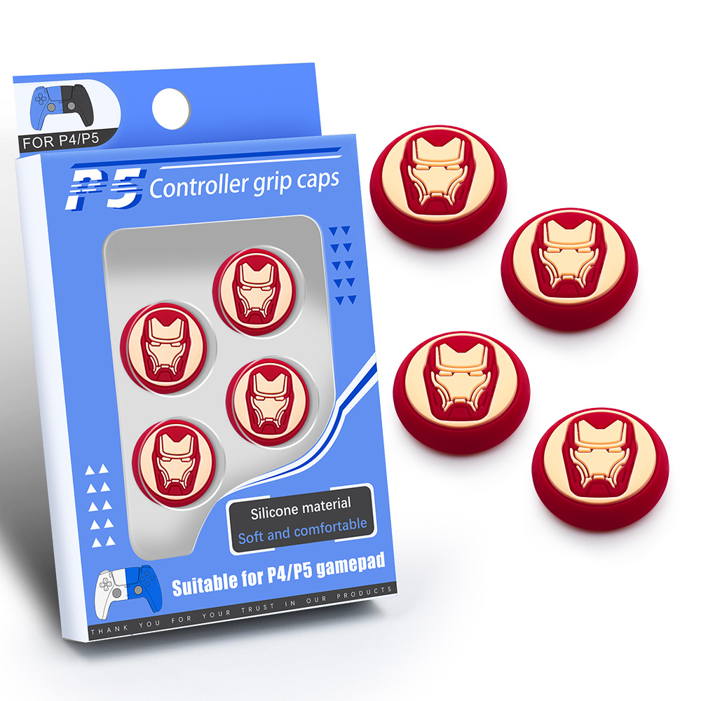 En stock PS5 mango Rocker Cap tapa de silicona PS5 juego mango Rocker tapa protectora botón tapa traje