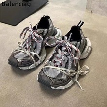 Balenciag 巴黎女鞋世家2023年新款巴黎老爹鞋增高厚底运动休闲鞋