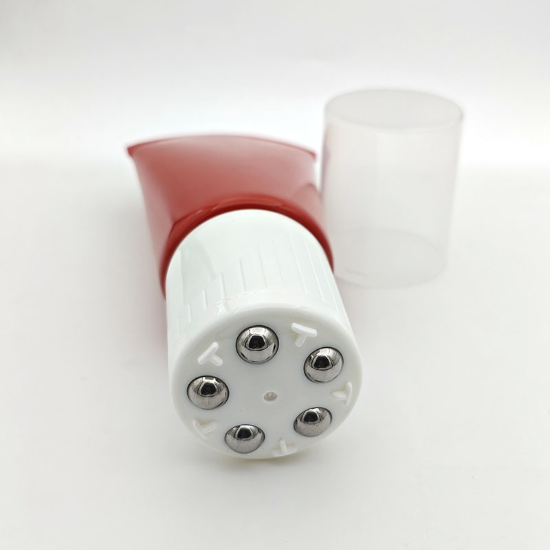 明誉100gT型五珠升降刮痧钢珠龙骨膏软管抑菌液软管化妆品包材