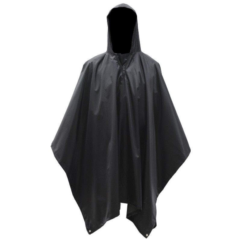 Capa de lluvia comercio exterior tres en uno transfronterizo multifuncional cortina de terra mat portátil PU unido impermeable al por mayor