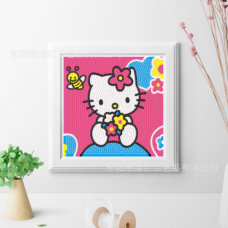 Nuevos niños 5d educativos rhinestone pintura hecha a mano DIY diamante pintura juguete creativo dibujos animados princesa serie image 16