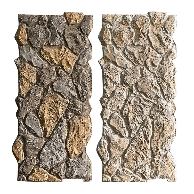 Pu piedra cultura piedra caóticas villa patio al aire libre pared al aire libre ladrillo antiguo piedra de tortuga pared de fondo piedra imitación