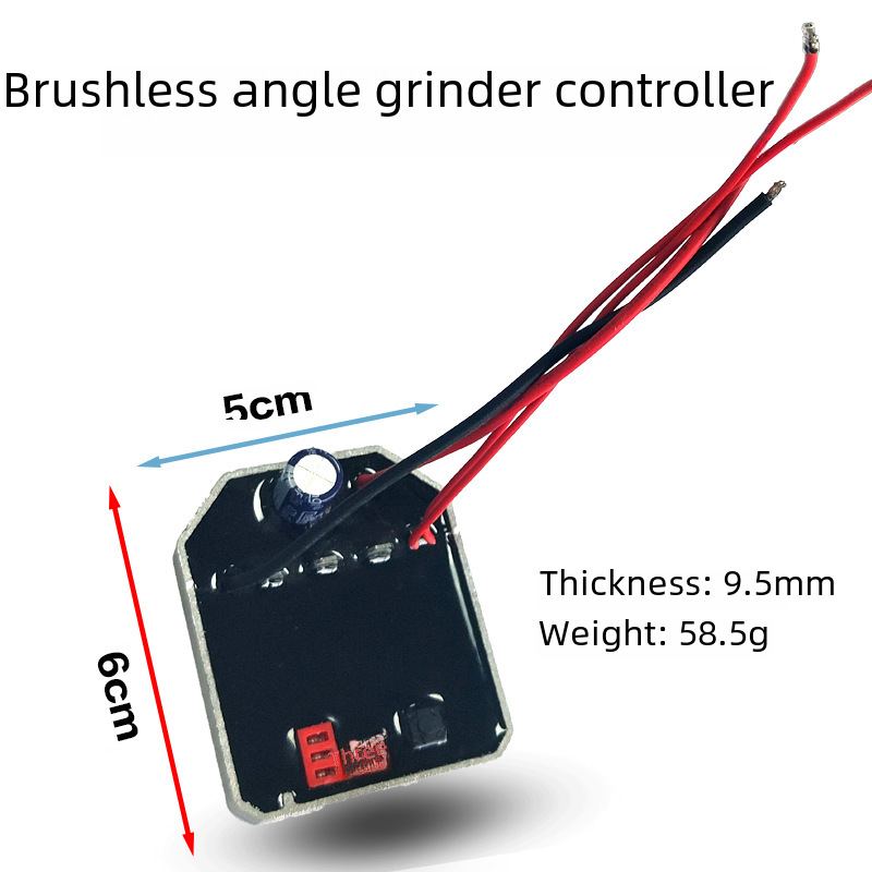 뜨거운 판매 브러시리스 리튬 배터리 앵글 그라인더 제어 보드 60A 고출력 21V 국경 그라인더 컨트롤러 드라이버