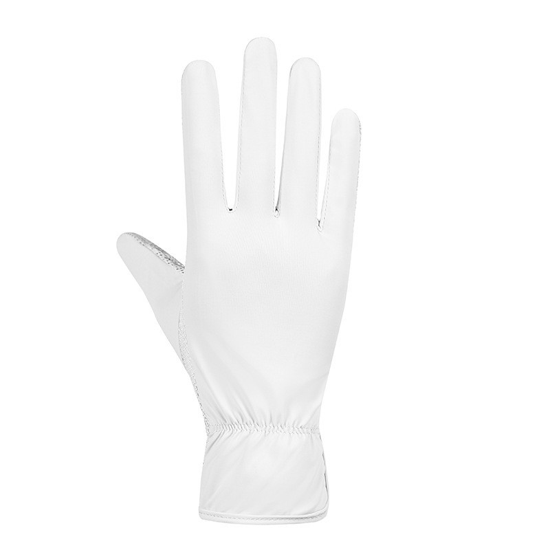 Guantes de protección solar para mujer verano al aire libre conducción deportiva protección solar fresco transpirable fino dedo completo guantes de pantalla táctil