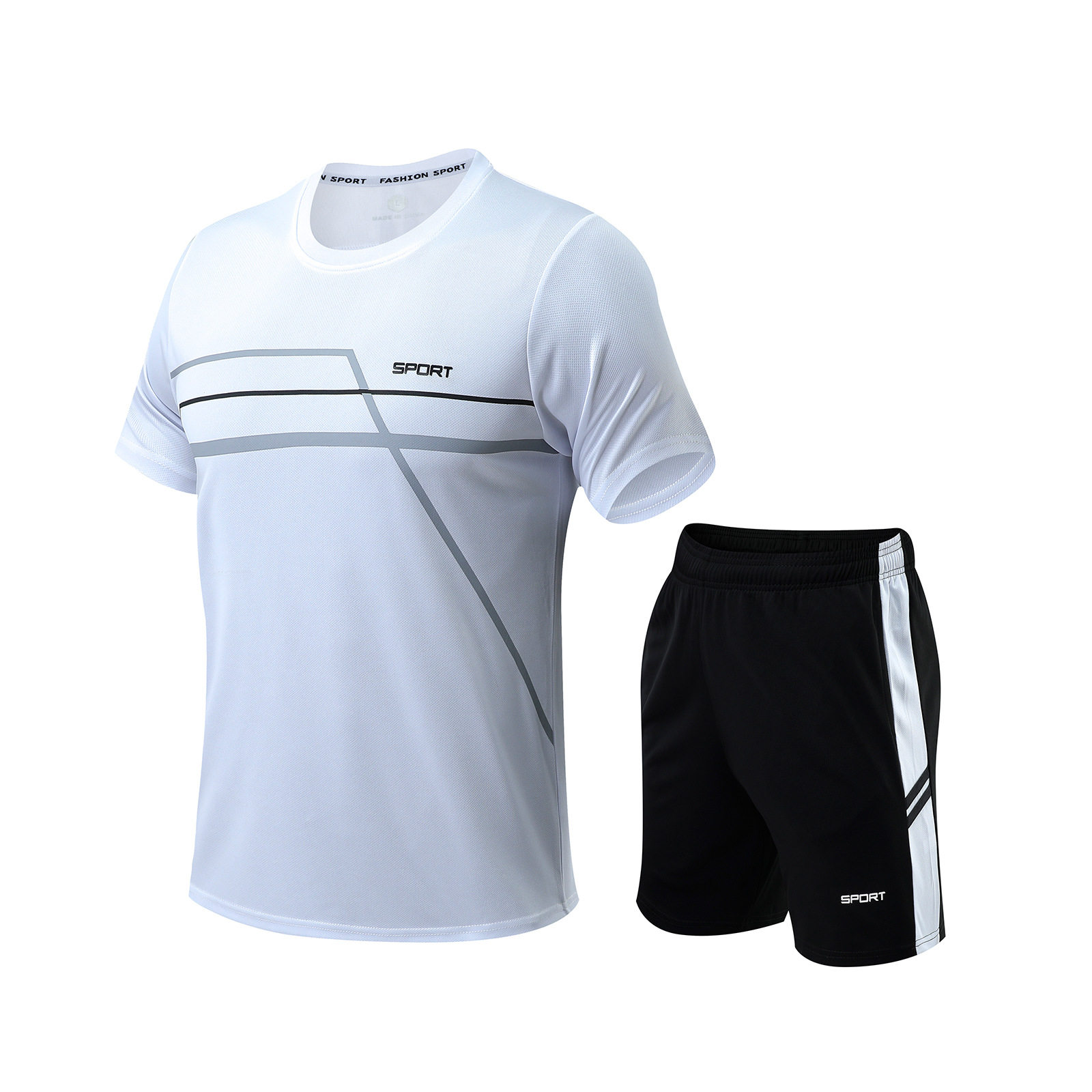 Venta directa de fábrica verano nuevo estilo de manga corta para hombres y mujeres ropa deportiva para correr, camiseta de fitness, ropa de entrenamiento de secado rápido transpirable