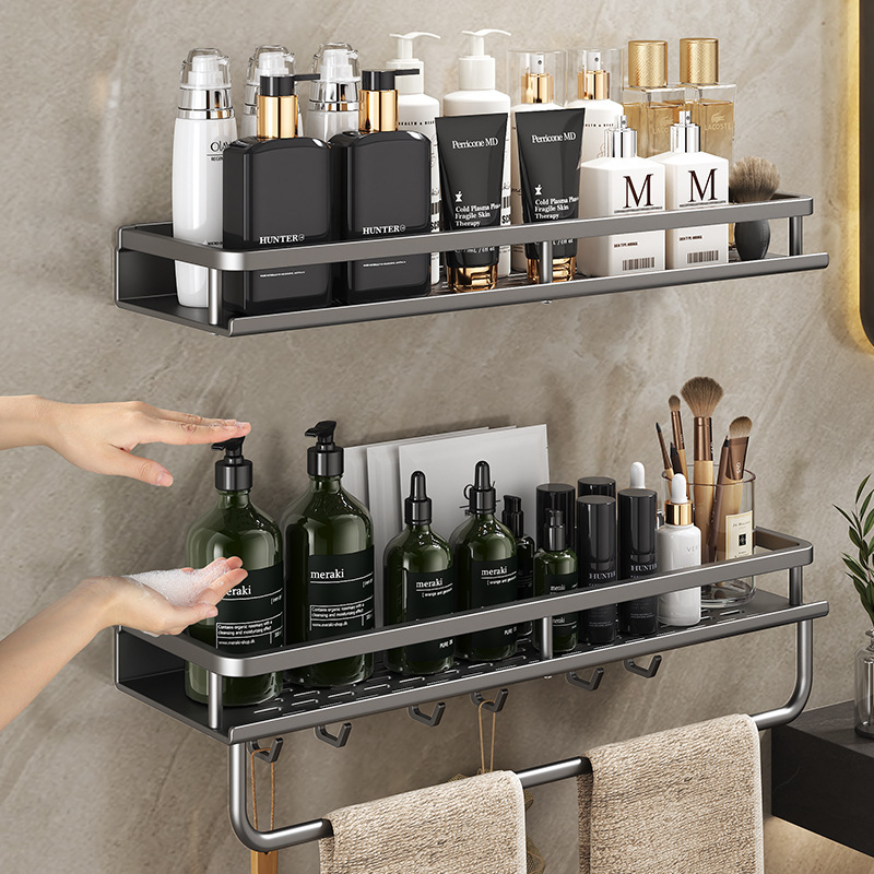 Bathroom Toiletries Storage Rack Toilet Punch-Free Shampoo Storage Rack Shower Gel Cut Out Drain Tray Rack Bathroom Toiletries Storage Rack Toilet Punch-Free Shampoo Storage Rack Shower Gel Cut Out Drain Tray Rack