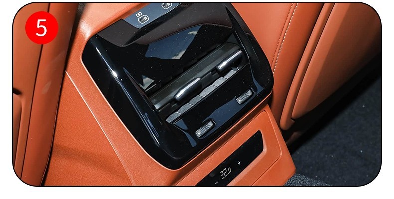 26 Types of Audi A5L Center Console Gear Shift Interior Car Stickers Modification Accessories Paint Surface Transparent Tpu Protective Film