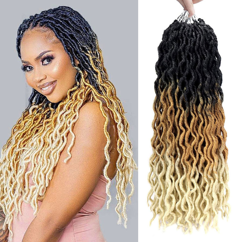 Roll Gypsy Chemical Fiber Wig African Dirty Braid Crochet Hair Twig Gypsy Locs Foreign Trade European and American Wig