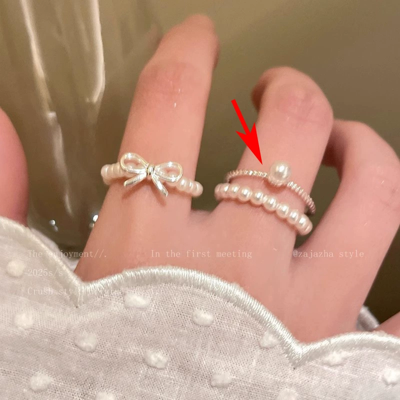 Кольцо с жемчужиной одного размера бренда с цирконами, стиль высокого качества, стиль легкой роскоши, для любимого