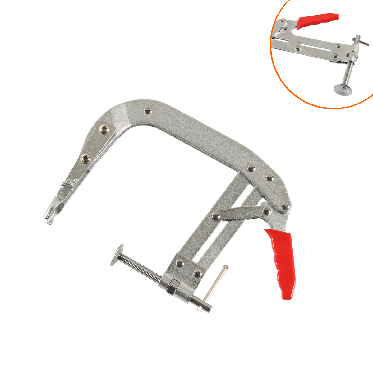 8寸 气门钳 凡尔钳 气门弹簧压缩器 气门拆装工具 万用凡尔钳