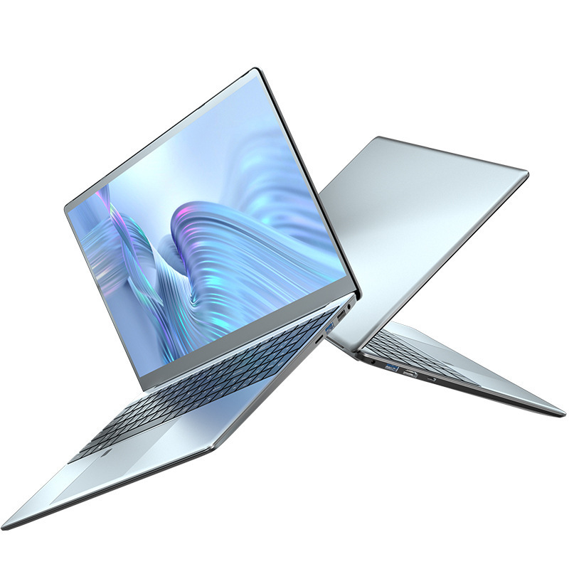 Light handheld gaming ultra thin quad-core laptop for students