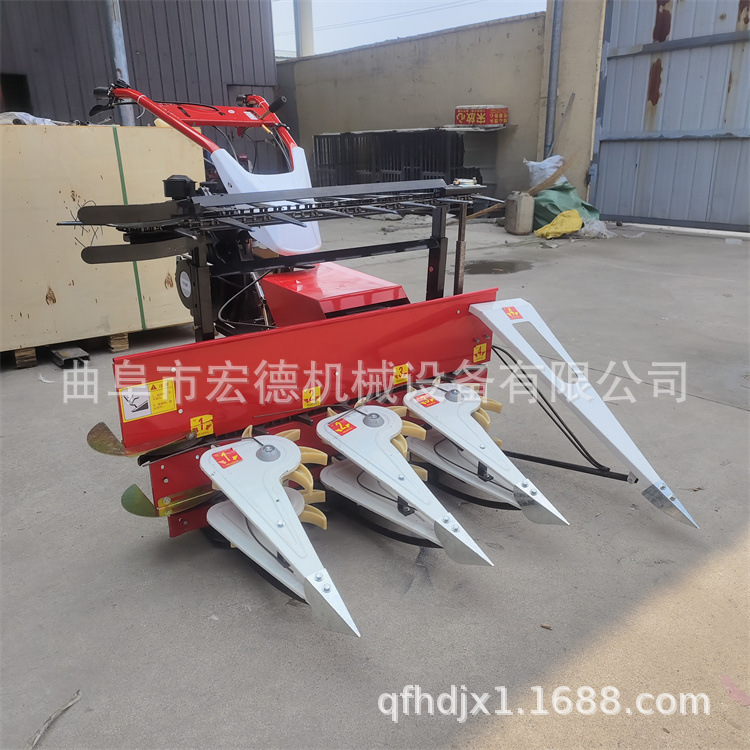 手扶艾蒿苜蓿收割机 汽油宽幅式割晒机 自走式牧草割晒机
