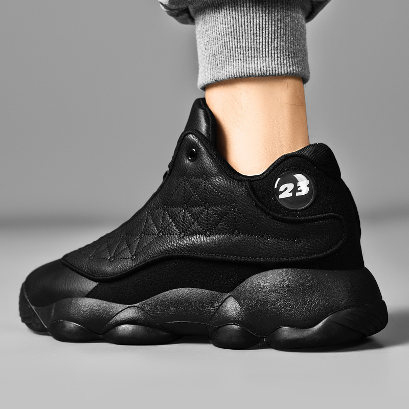 Zapatos Deportivos de Hombre Otoño-Invierno 2025, Zapatos Casuales de Caña Alta con Suela Gruesa, Zapatos de Baloncesto Modernos, Zapatos Deportivos de Talla Grande para Correr