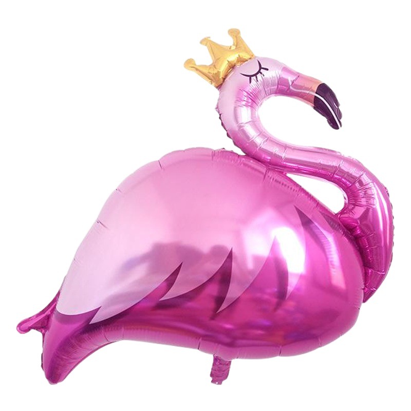 Corona Flamingo boda Cisne Blanco globo decoración papel de aluminio globo signo-en la tabla de bienvenida globo Decoración de mesa globo