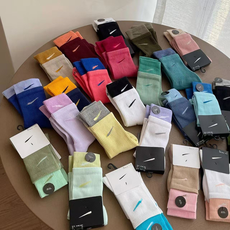 Suwannext Socks for Men and Women, Mid-Length and Long-Length Couple Socks, Sports Socks, Sweat-Absorbent, Non-Slip, Versatile Sports Cotton Socks