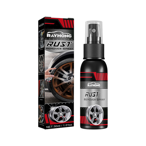 Rayhong 汽车轮毂除锈剂 清洁锈迹去污光亮剂汽车漆面除锈转化剂