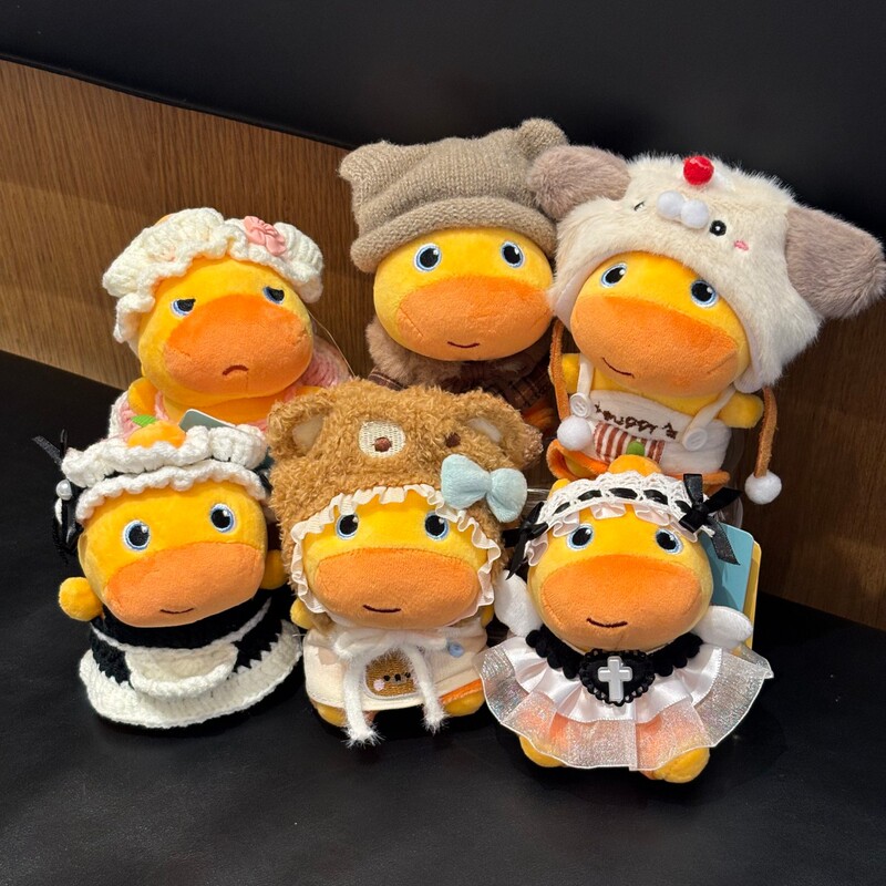 Capybara Lulu Can Wear Doll Clothes 10cm Universal Cotton Doll Starfish Body Clothes Cute Doll Mini Accessories Capybara Lulu Can Wear Doll Clothes 10cm Universal Cotton Doll Starfish Body Clothes Cute Doll Mini Accessories