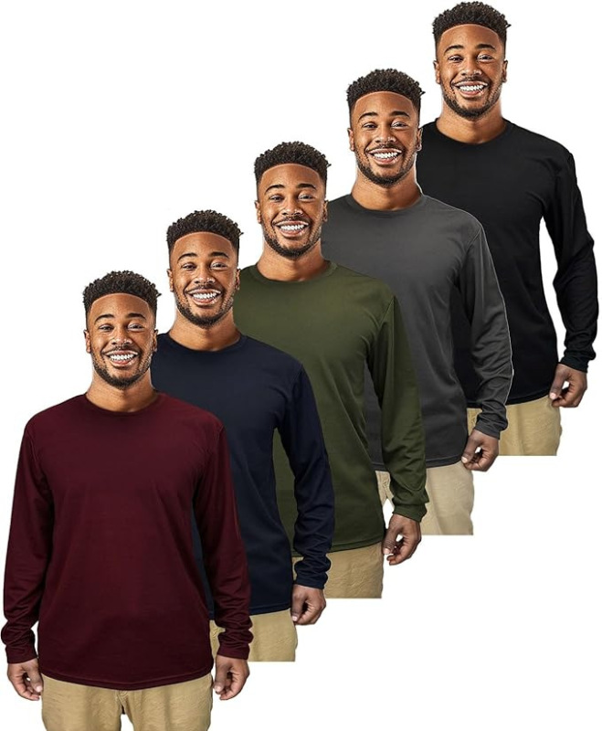 欧米越境青少年向けメンズゆったりラウンドネック長袖日焼け止めTシャツ 3Dデジタルプリント原工場|undefined