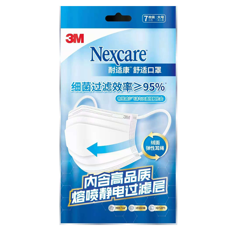 Adulto grande (blanco)/Pack de 7