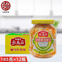 画马石 油香脆笋罐头185g*12罐 即食下饭小菜佐餐送粥小吃酱菜
